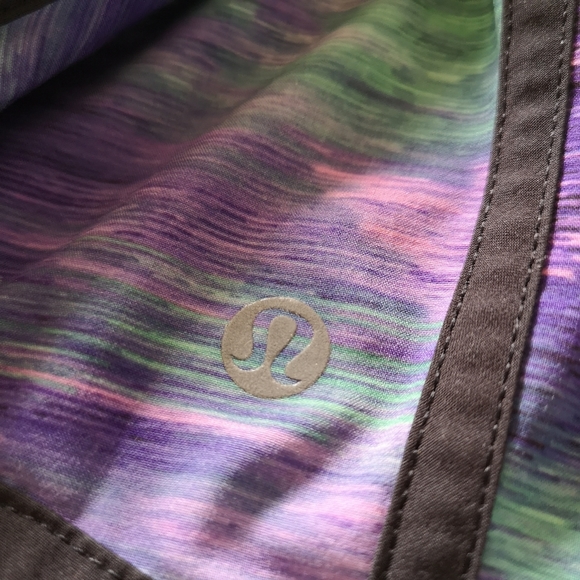 Lululemon Drop It Low ShortRio Nights Multi / Black Size 4 - Picture 14 of 17